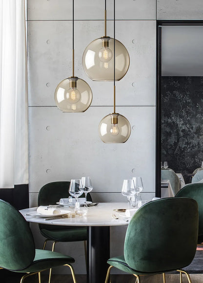 Sleek Metal LED Pendant Lamp