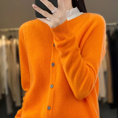 Soft Merino Wool Women's Crew Sweater