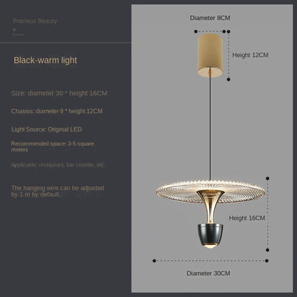 Elegant Flower Pendant Light