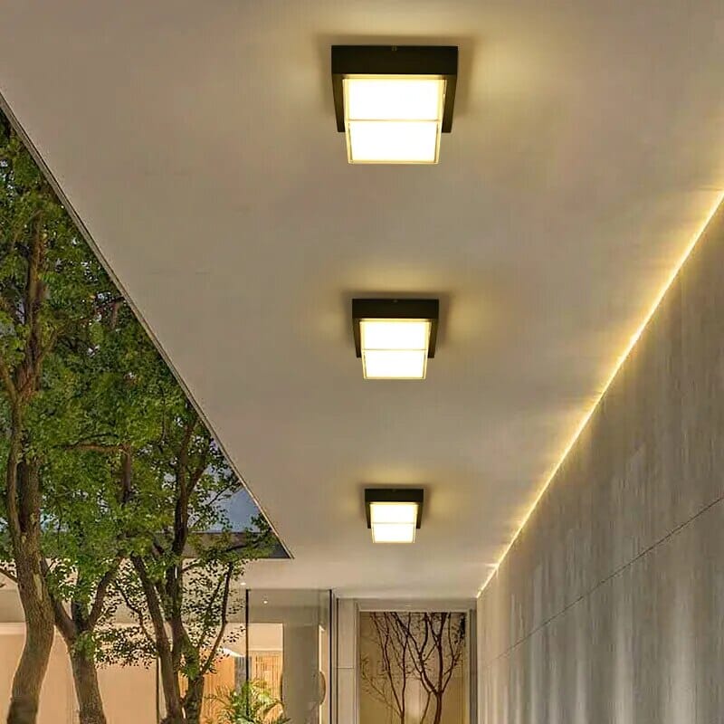 Vintage Patterned Hallway Ceiling Lamp