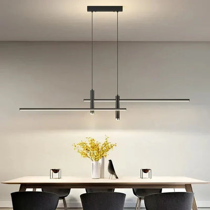 Modern Slim LED Pendant Light for Kitchen Dining