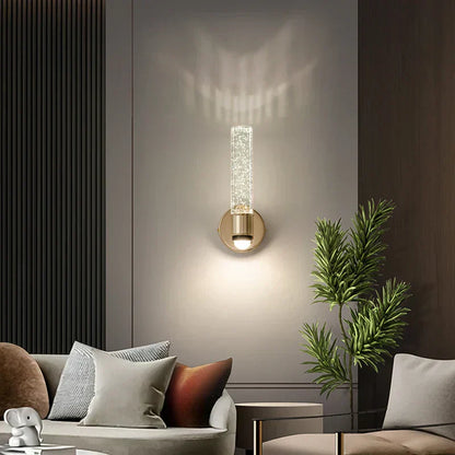 Sparkling Glass Ball Wall Lights