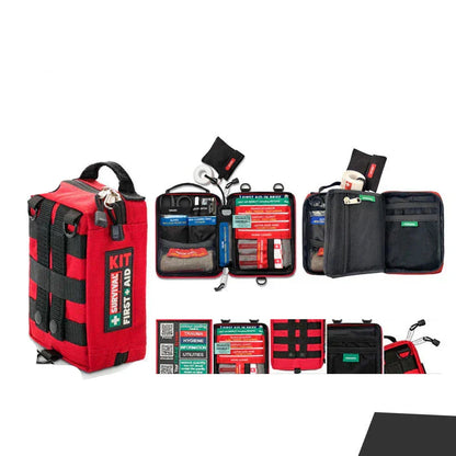 Waterproof Emergency First Aid Medical Kit Bag Set