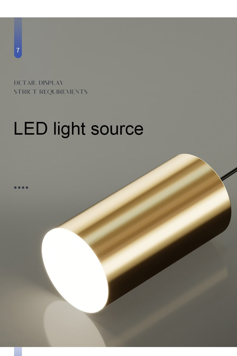 Contemporary Gold LED Wall Lamp 24W