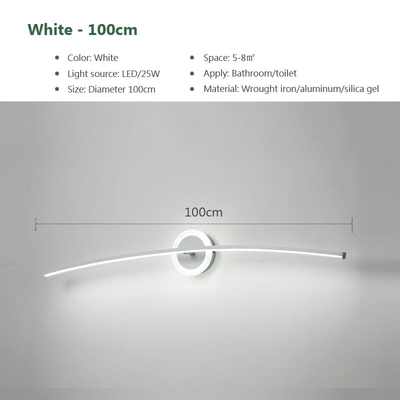 Bright LED Bathroom Mirror Light Fixture
