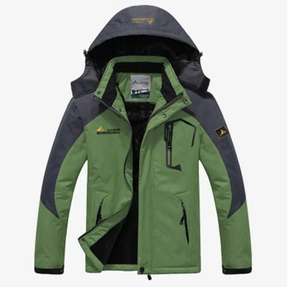 Warm Waterproof Men's Hooded Jacket