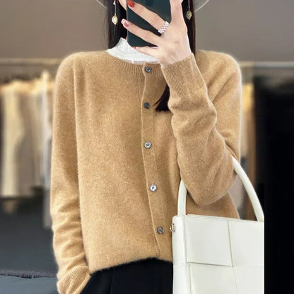 Soft Wool Open Front Cardigan For All Seasons