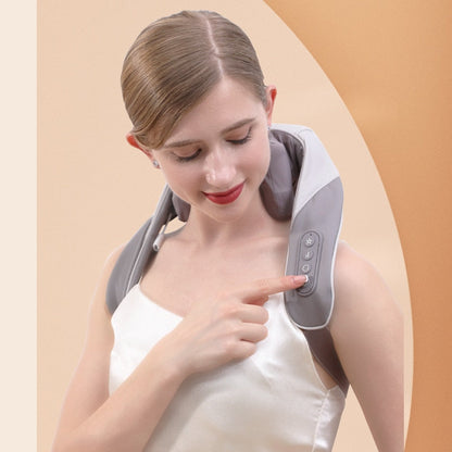 Relaxing Heated Neck Back Pain Relief Massager