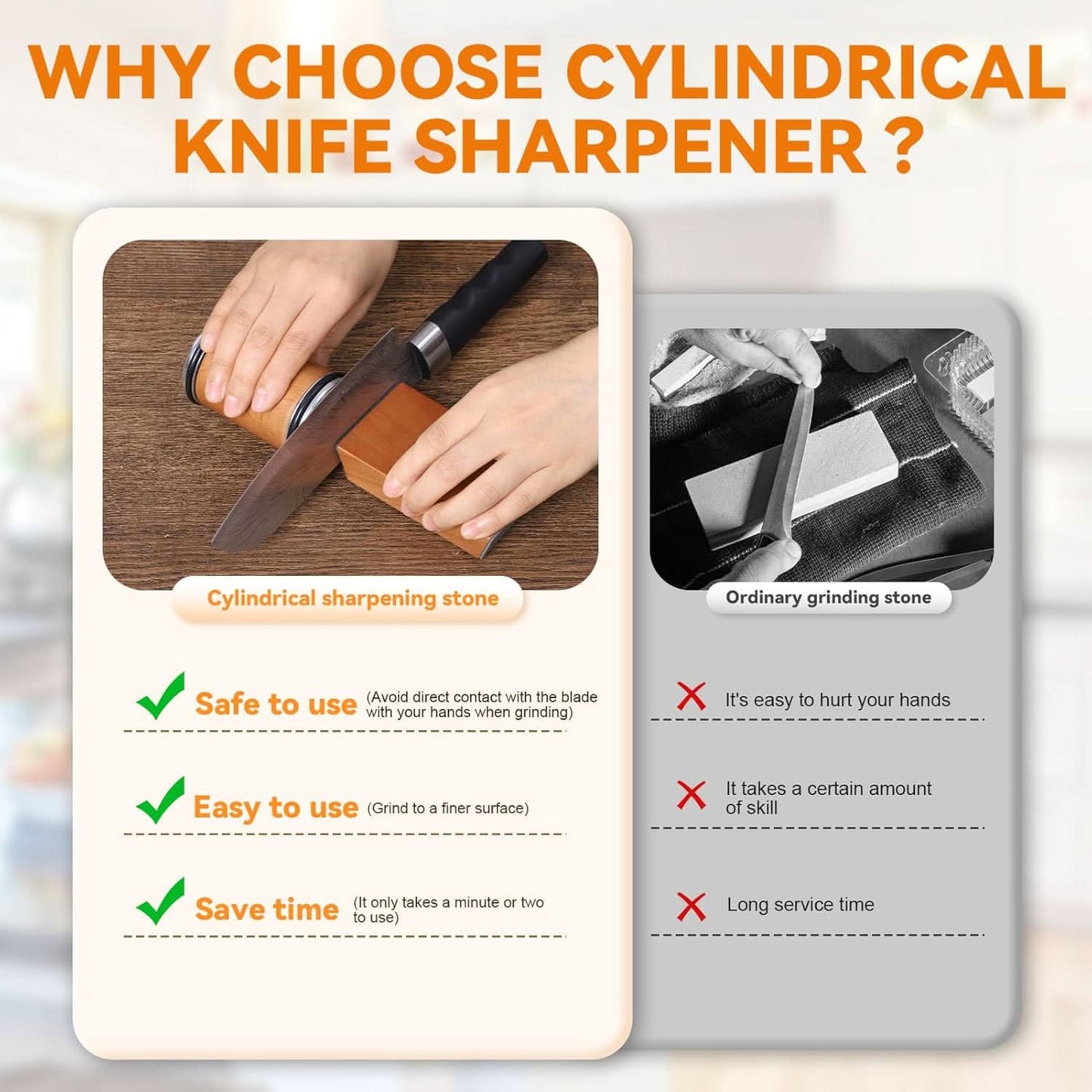 Easy Knife Sharpener - Sharp Pro Blade Sharpener