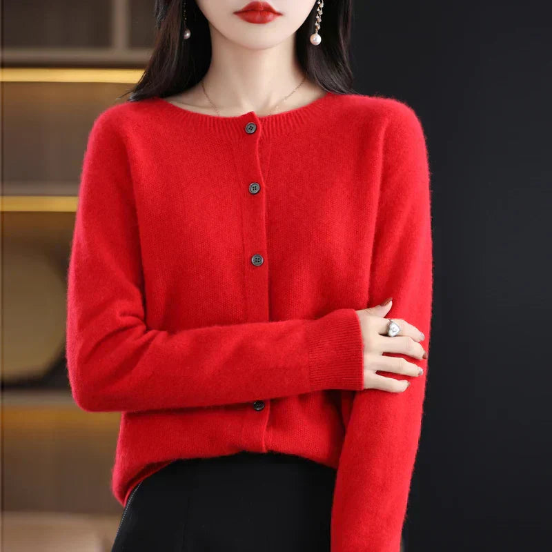 Soft Wool Open Front Cardigan For All Seasons