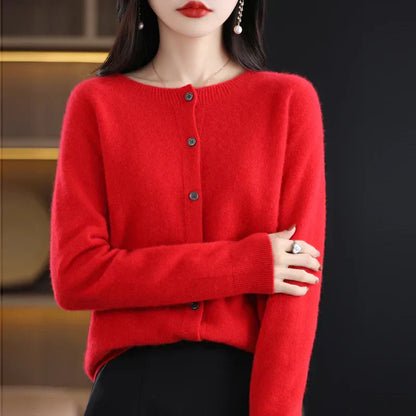 Soft Wool Open Front Cardigan For All Seasons