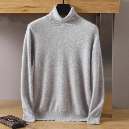 Luxurious Pure Cashmere Men's Sweater