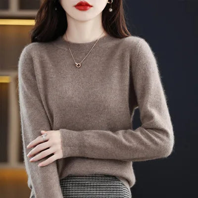 Premium Wool Sweater for Women Cold Weather