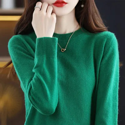 Premium Wool Sweater for Women Cold Weather