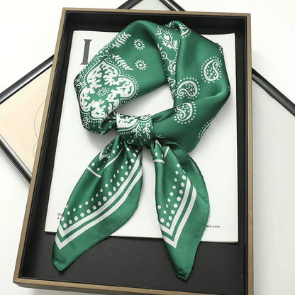 Soft Plaid Neck Scarf in 2 Versatile Colors
