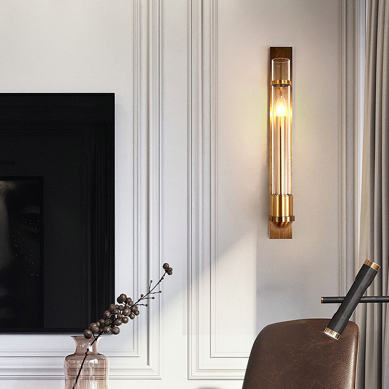 Luxury LED Gold Sconce Light For Home Walls