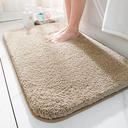 Soft Luxury Thick Bathroom Mat for Spa Comfort