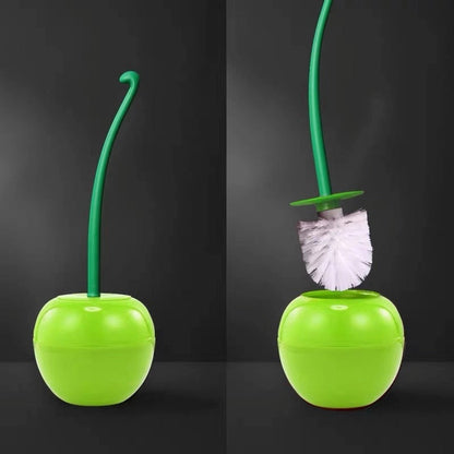 Modern Wooden Toilet Brush Set