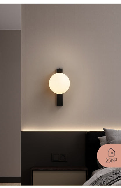 Warm Copper LED Wall Light for Modern Homes