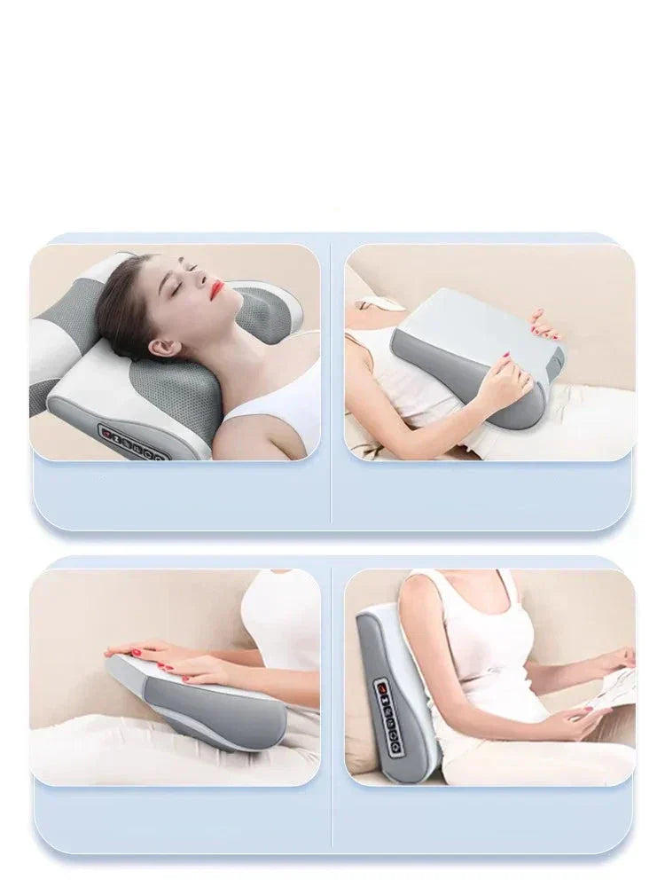 Relaxing Heat Therapy Massager for Neck and Back Pain