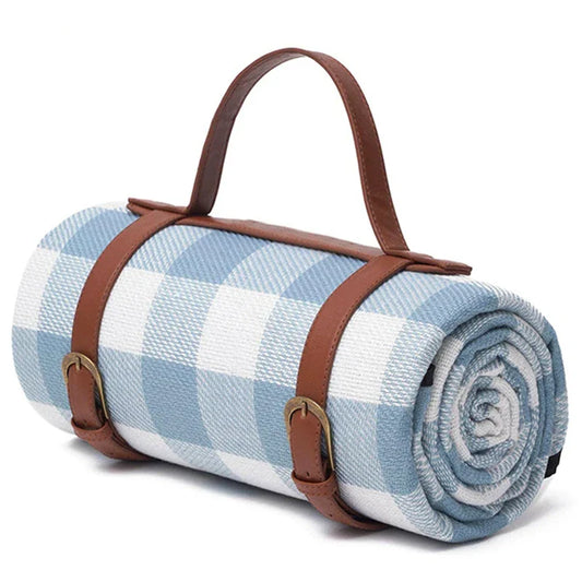 Portable Outdoor Blanket – Blue - Lusomart