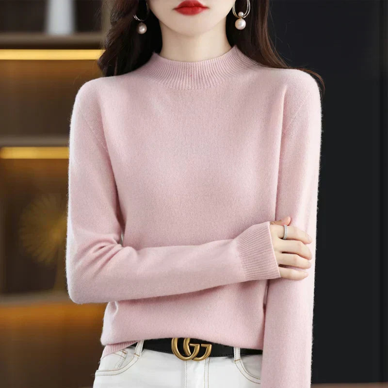 Soft Wool Sweater for Women Winter Warmth