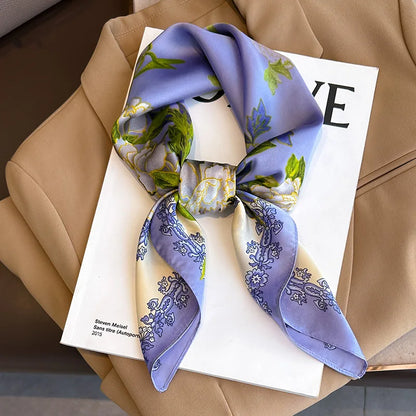 Soft Plaid Neck Scarf in 2 Versatile Colors