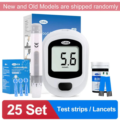 Accurate Blood Sugar Test Meter Kit with Strips