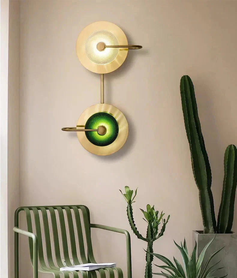 Elegant Wall Glass Light - Lusomart