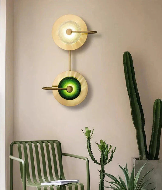 Elegant Wall Glass Light - Lusomart