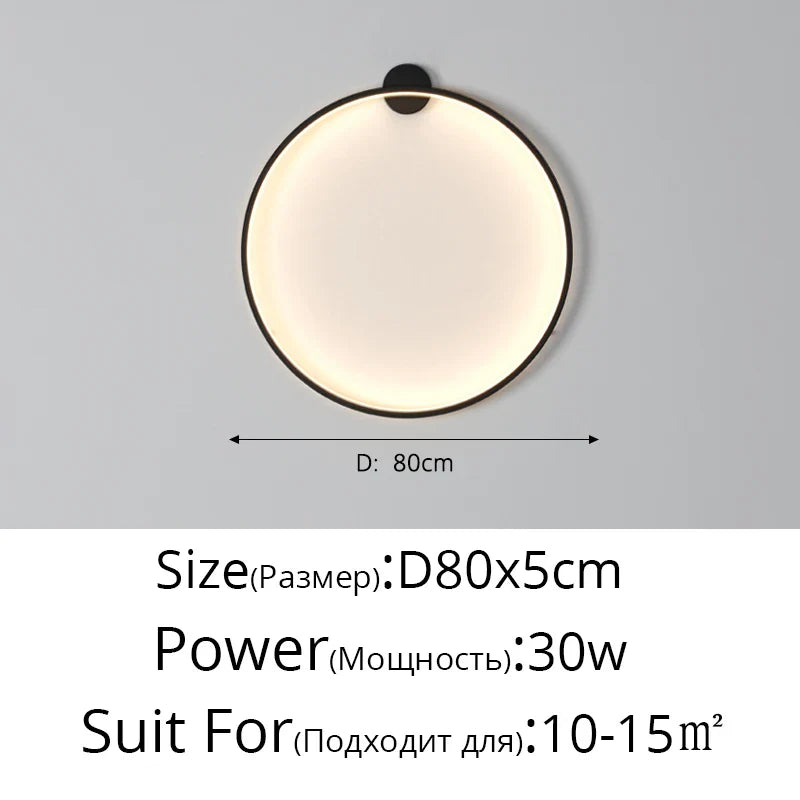 Dimmable LED Wall Lamp with Adjustable Brightness