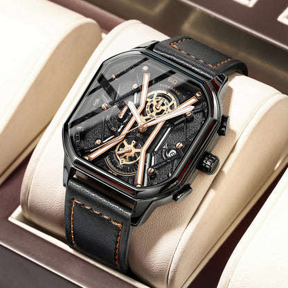 Stylish Men's Skull Watch - Lusomart