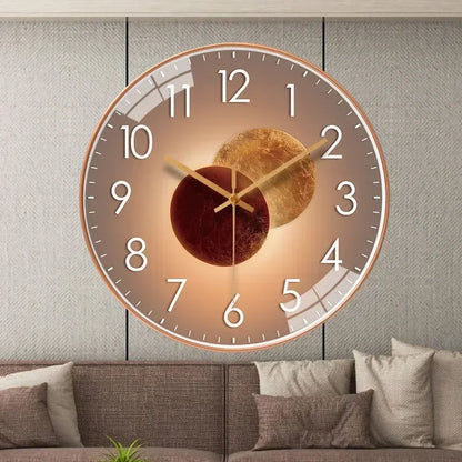 Quiet Traditional Wall Clock For Home And Office - Lusomart