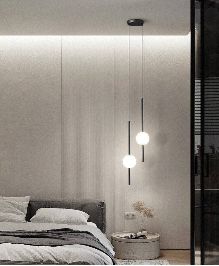 Stylish Glass Globe Pendant Lighting For Home Decor