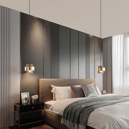 Sleek Hanging Glass Ceiling Lights