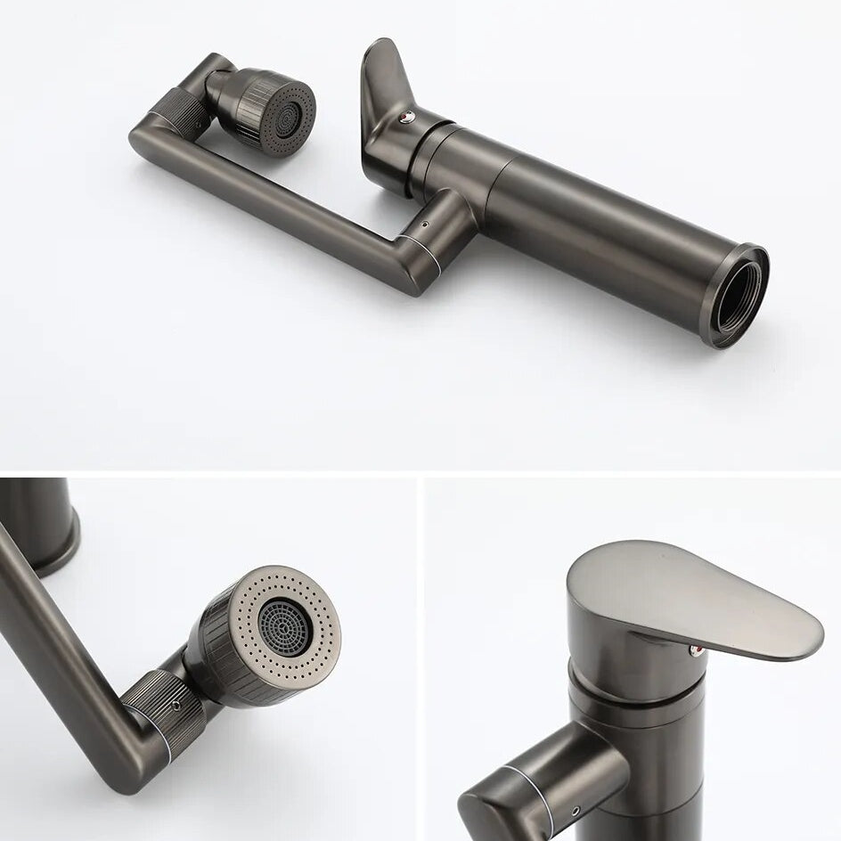 Rotating Single Handle Kitchen Faucet