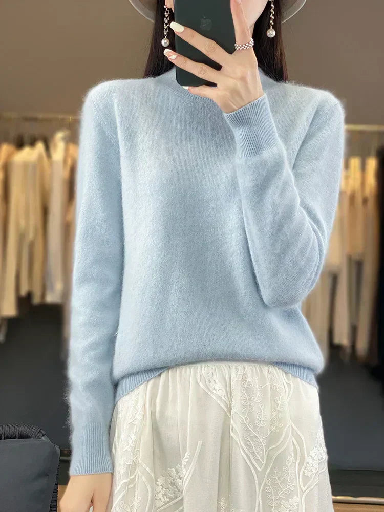 Luxurious Pure Cashmere Women's Sweater