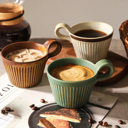 Cozy Home Ceramic Coffee Mugs - Lusomart