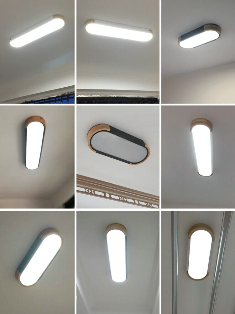 Natural Wood Pendant Lighting