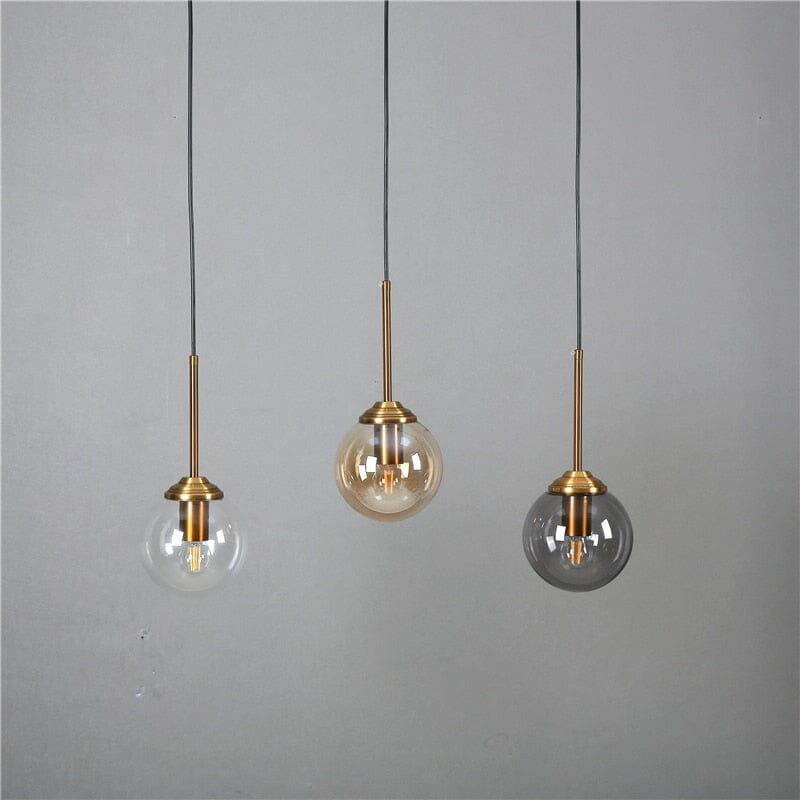 Colorful Drop Glass Pendant Light