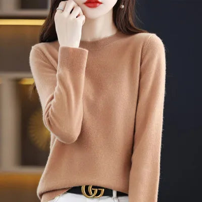 Premium Wool Sweater for Women Cold Weather