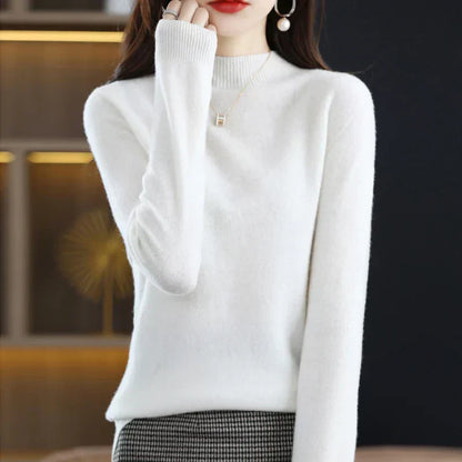 Soft Wool Sweater for Women Winter Warmth