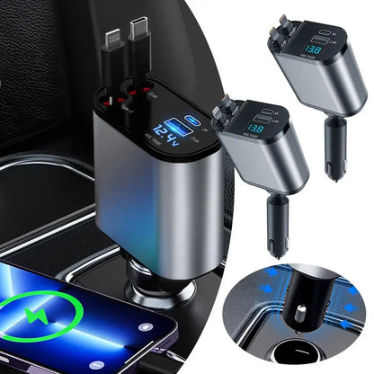 Dual USB Fast Car Charger for Multiple Phones