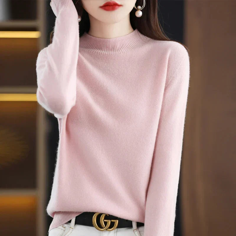Soft Wool Sweater for Women Winter Warmth