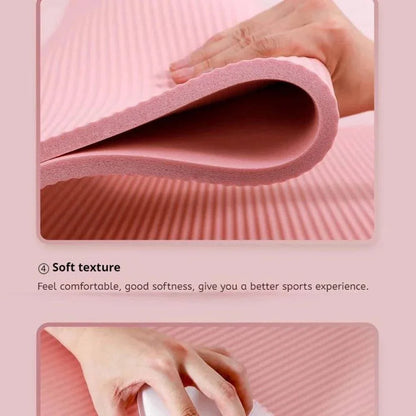 Grip Yoga Mat for Beginners and Advanced Users