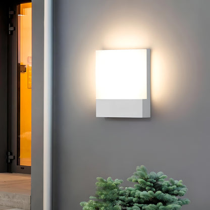 Contemporary Outdoor LED Wall Lantern 18W