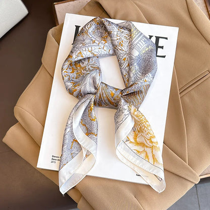 Soft Plaid Neck Scarf in 2 Versatile Colors