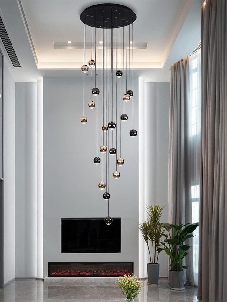 Elegant Drop Glass Pendant Light