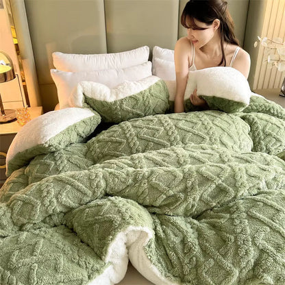 Cozy Plush Weighted Blanket Super Soft for Cold Nights
