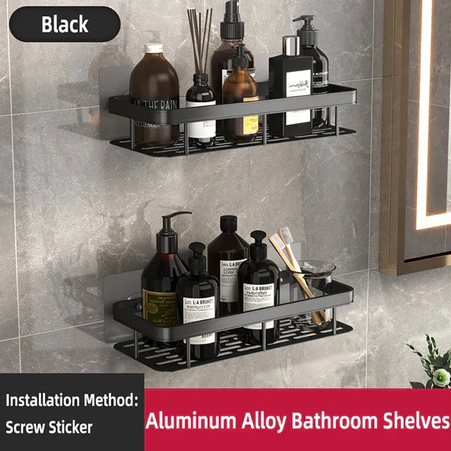 Wall Mounted Bathroom Storage Shelf